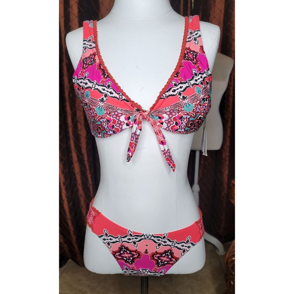 Laundry bikini, new with tags,top sz Large, bottom sz small